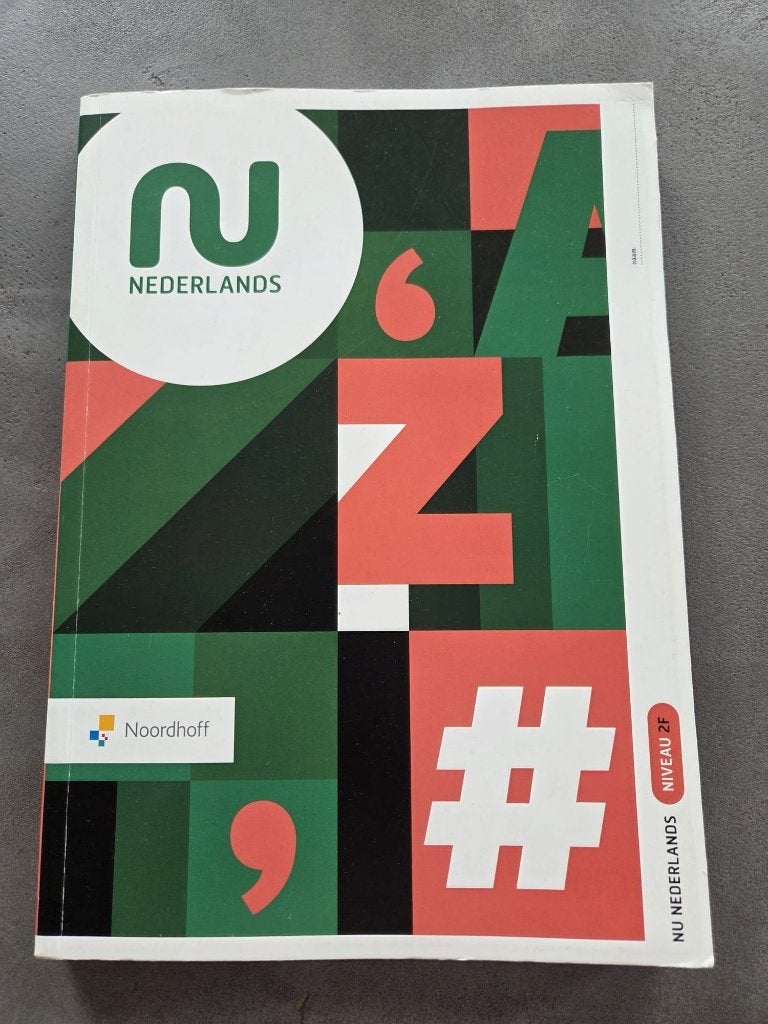 Nederlands niveau 2F, Nieuw, Ophalen of Verzenden, Noordhoff Uitgevers, Nederlands
