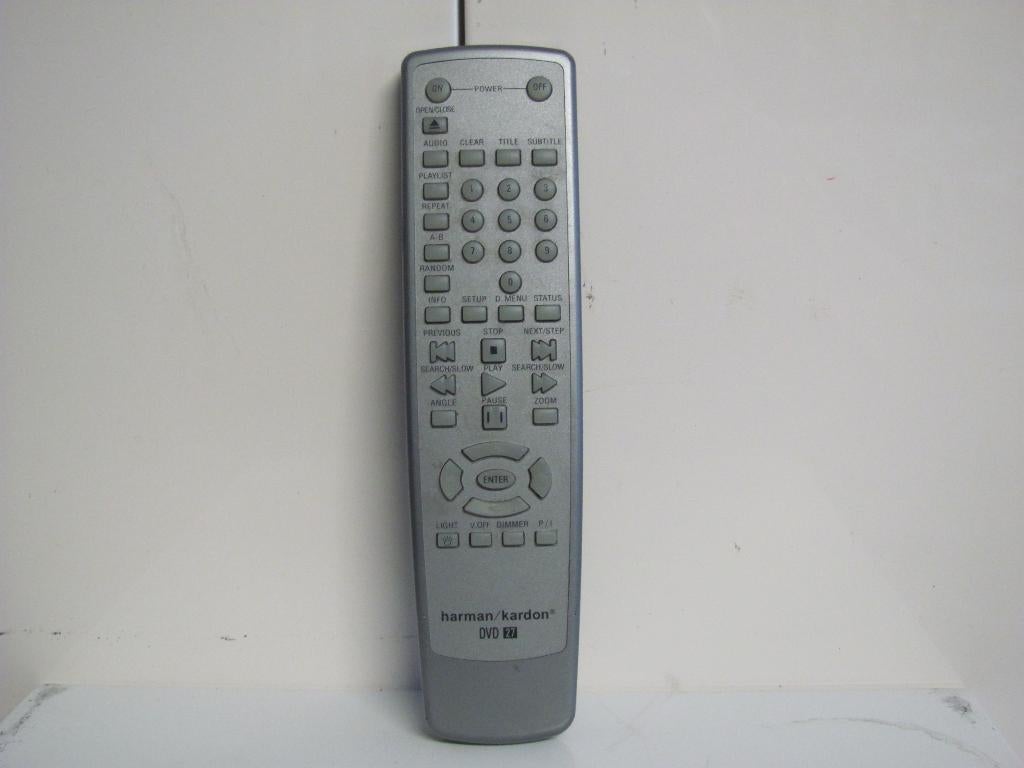 harman/kardon dvd 27 remote, Ophalen of Verzenden, Zo goed als nieuw, Origineel, Dvd