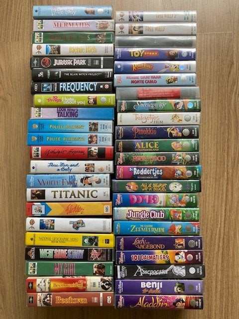 videobanden, Alle leeftijden, Ophalen, Gebruikt, Overige genres