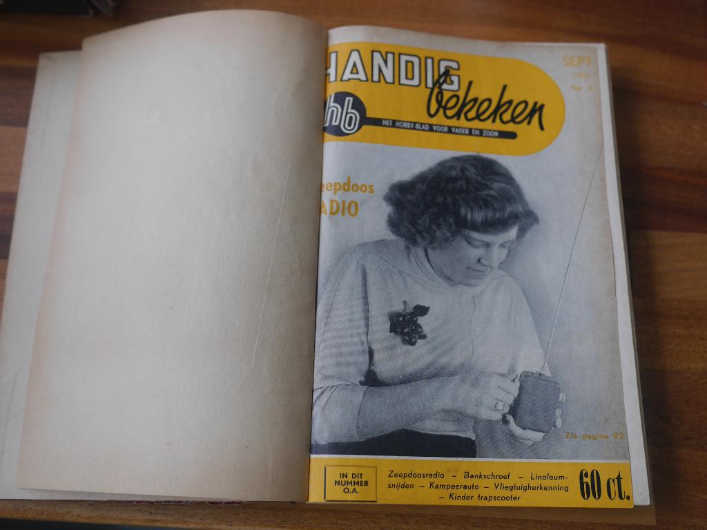 Handig Bekeken, Blad voor vader en zoon 1952, Antiek en Kunst, Ophalen of Verzenden