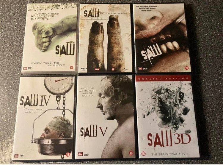 SAW Collection, Vanaf 16 jaar, Ophalen of Verzenden, Zo goed als nieuw, Slasher