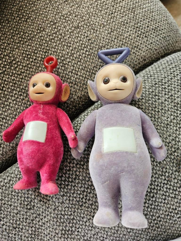 Teletubbies figuurtjes- Tinky Winky en Po, Ophalen of Verzenden, Gebruikt
