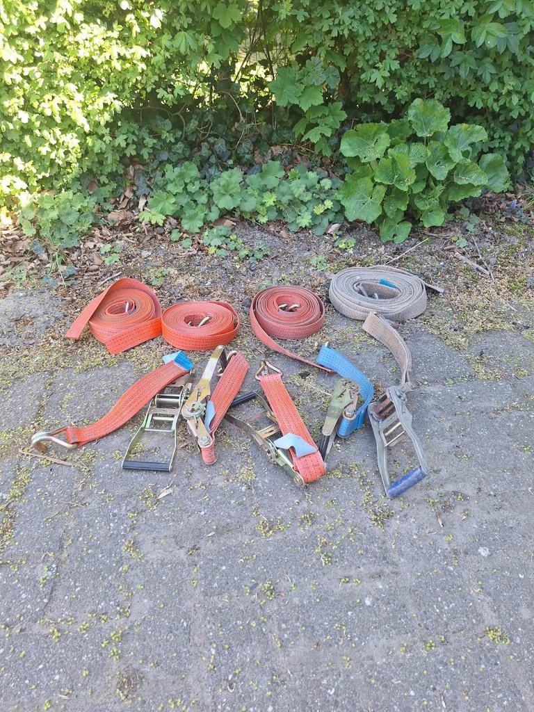 Spanbanden sjorbanden, Ophalen, Zo goed als nieuw, Handmatig