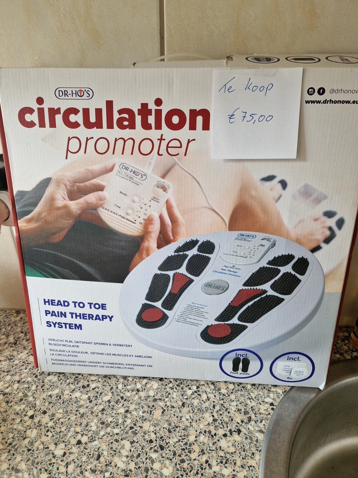 Dr. Ho's Circulation Promoter - Zo goed als nieuw, Ophalen of Verzenden, Zo goed als nieuw, Apparaat