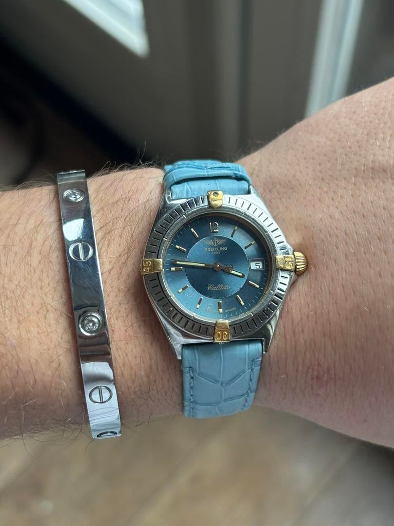 Breitling horloge, Ophalen of Verzenden, Zo goed als nieuw, Staal, Breitling