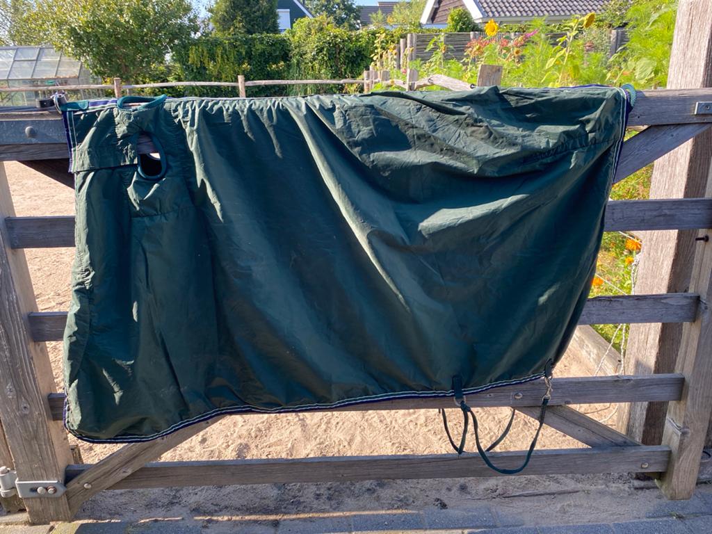 Ideal mendeken waterafstotend, Full (L), Ophalen of Verzenden, Zo goed als nieuw, Groen