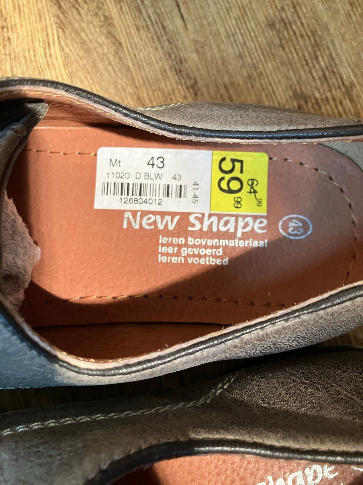 New Shape Nette Schoenen Maat 43, Ophalen of Verzenden, Nieuw, Blauw, Veterschoenen
