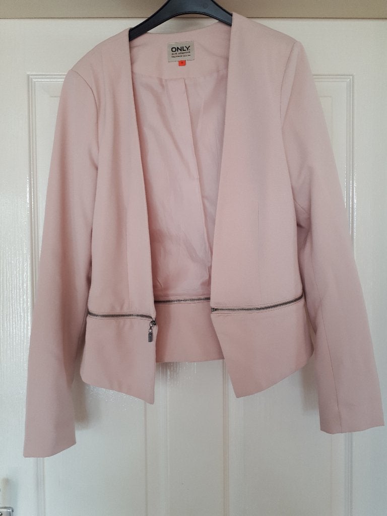 roze jas, Only, maat 36, Kleding | Dames, Jasjes, Kostuums en Pakken, Only, Verzenden, Zo goed als nieuw, Jasje