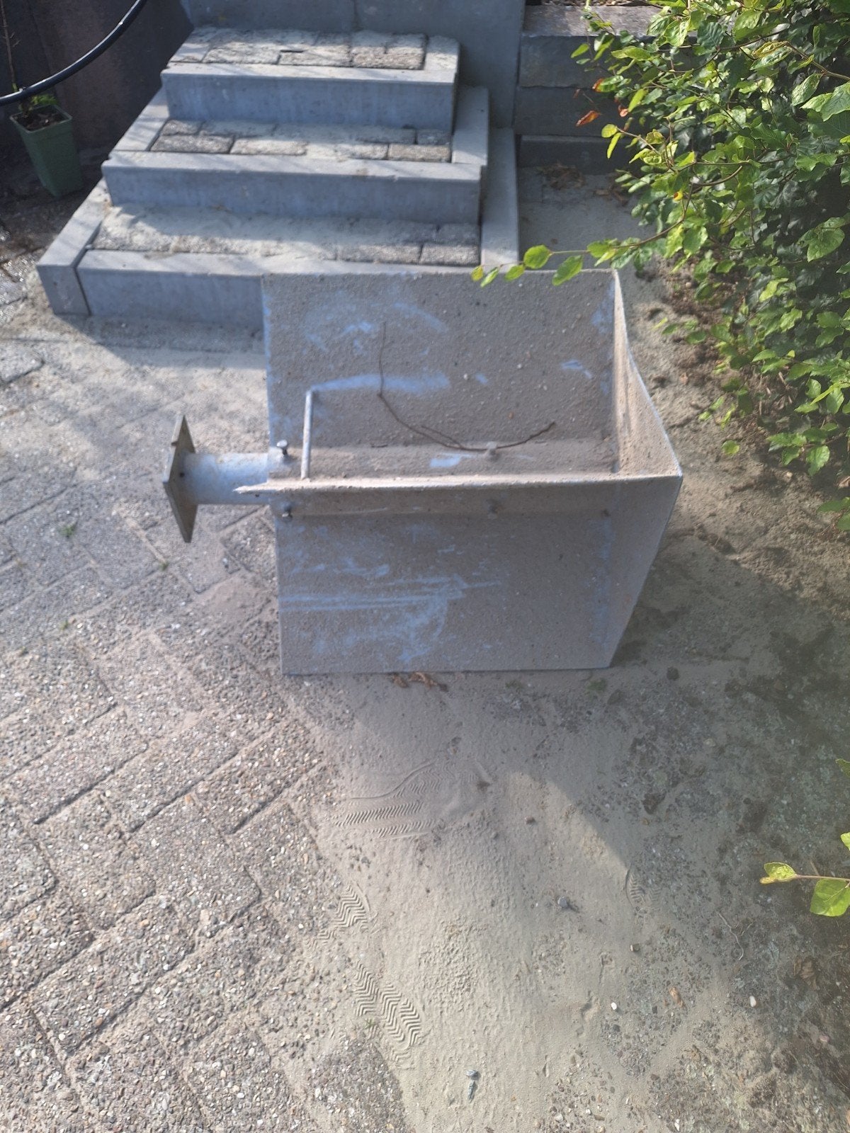 **Grondanker, Ophalen, Gebruikt, Minder dan 1 meter, Parasolvoet
