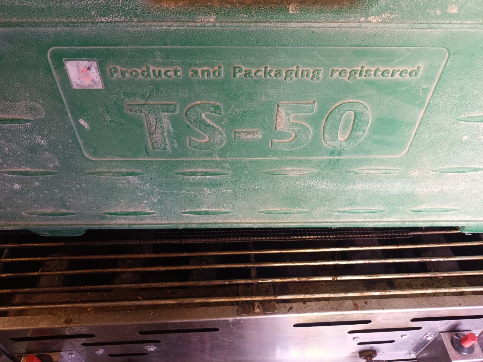 Tegelsnijger t.s 50, Ophalen