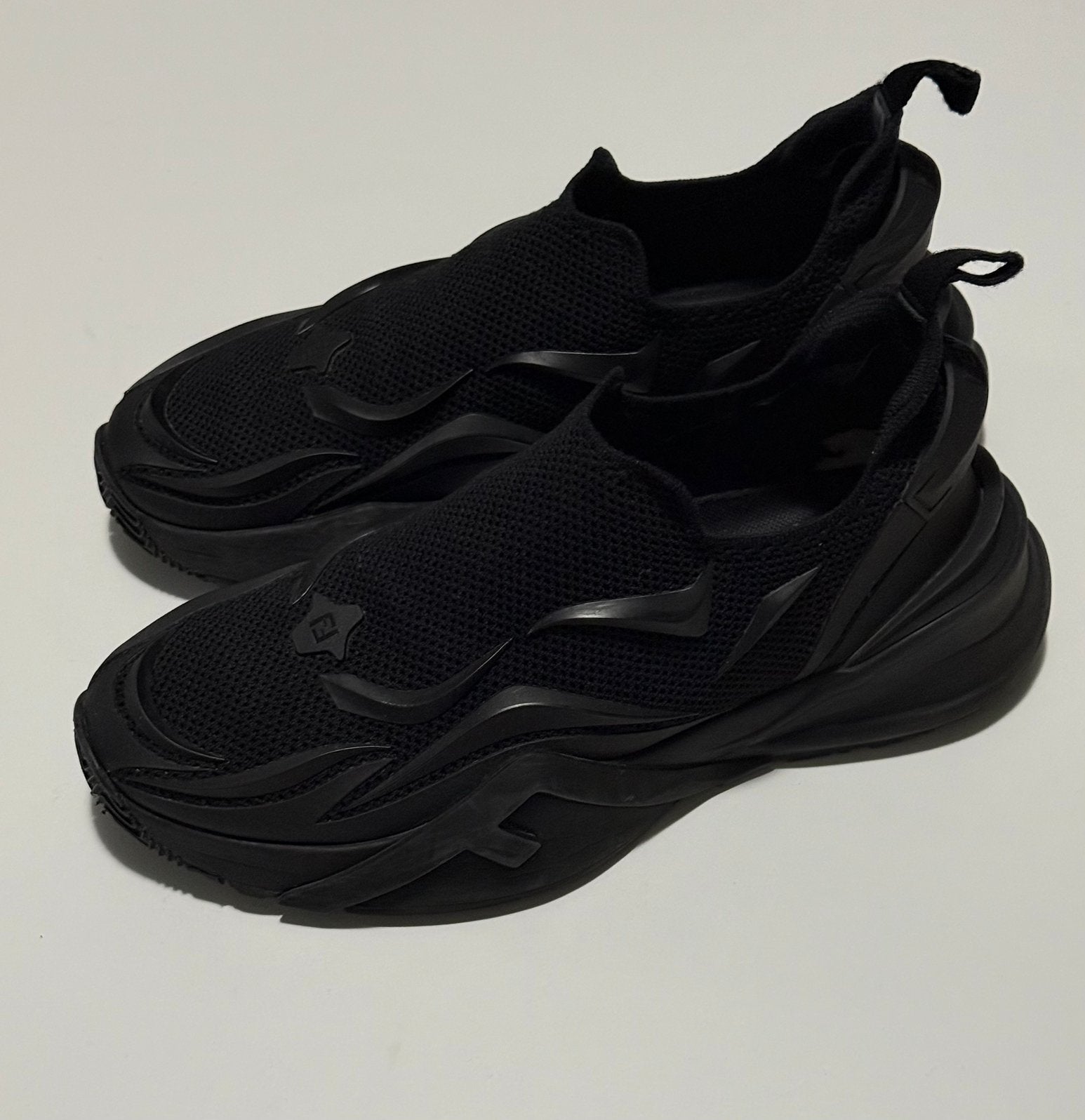 Fendi Flow Sneakers Maat 43 Origineel, Zwart, Ophalen of Verzenden, Sneakers of Gympen, Gedragen