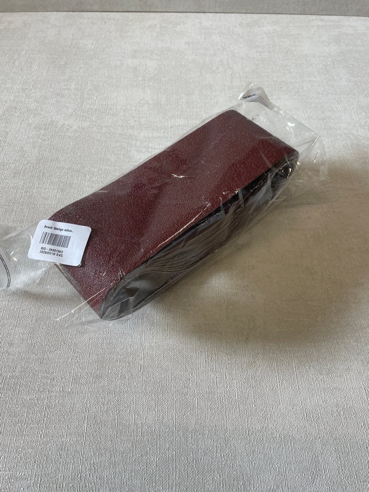 Bosch 9-delige schuurbandenset, Bosch, Taurusavenue 36 - 0, 2132 LS Hoofddorp, Overige typen, Nieuw