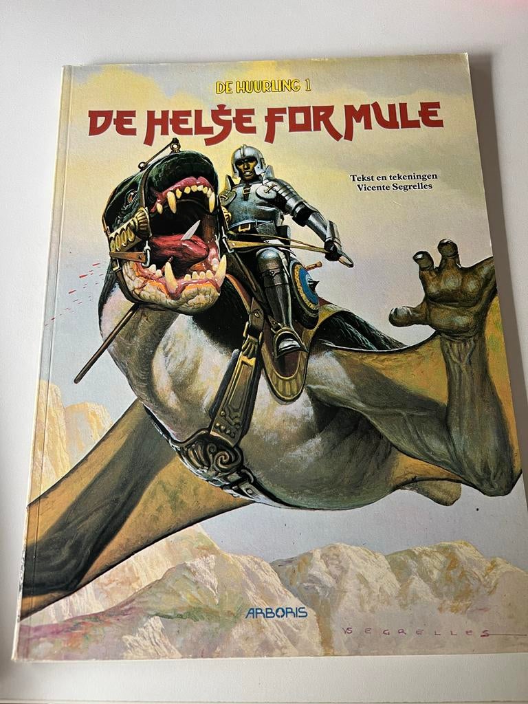 De Huurling 8 delen- Vicente Segrelles (Arboris), Ophalen of Verzenden, Gelezen