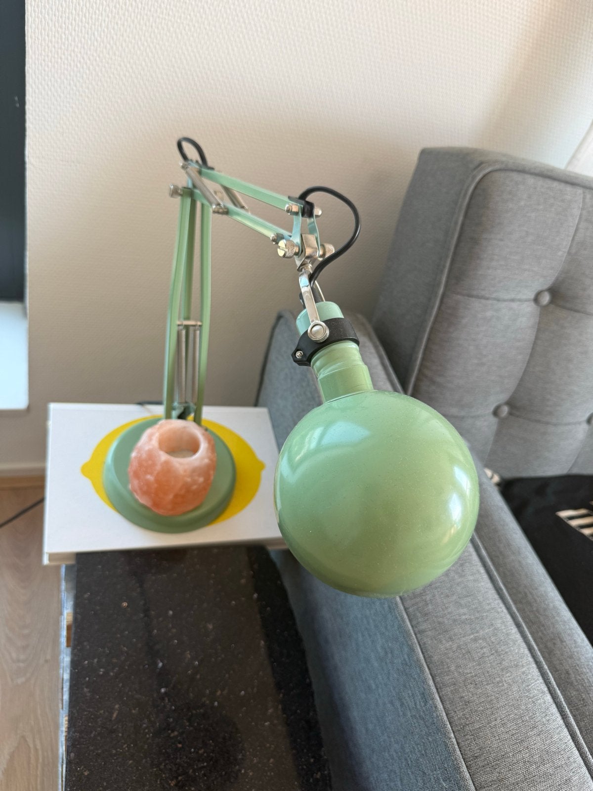 IKEA Bureaulamp - Verstelbaar en Stijlvol, Huis en Inrichting, Ophalen, Bureaulamp, Groen, E27 (groot)