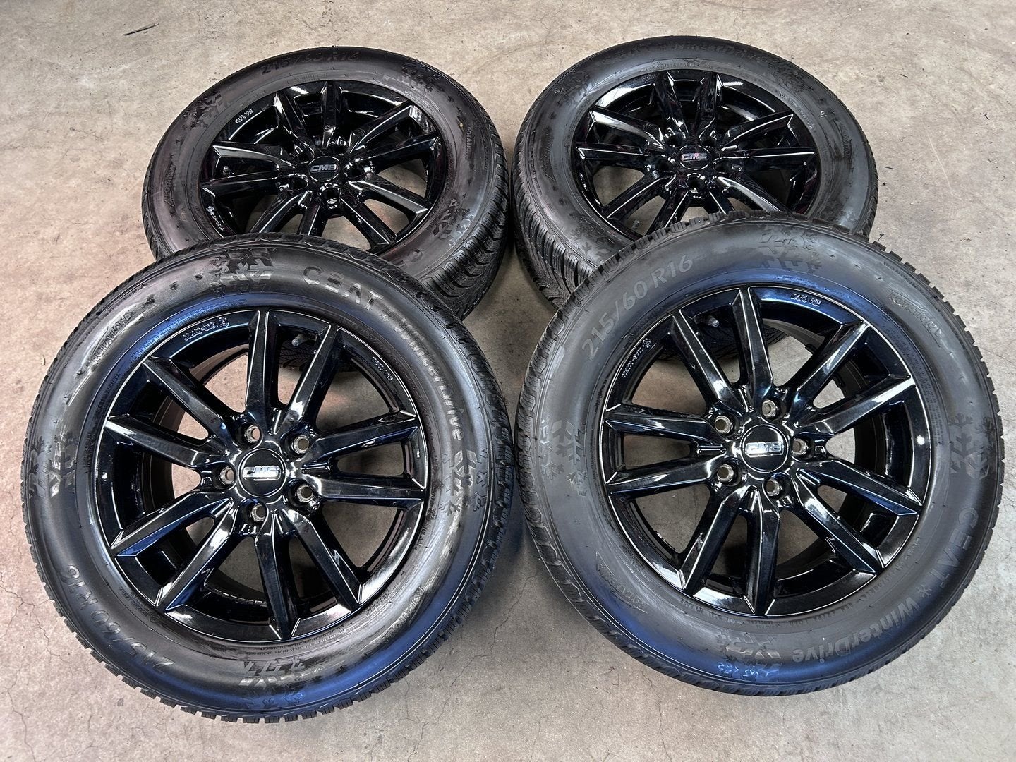 16 inch CMS velgen + winterbanden Volkswagen Passat