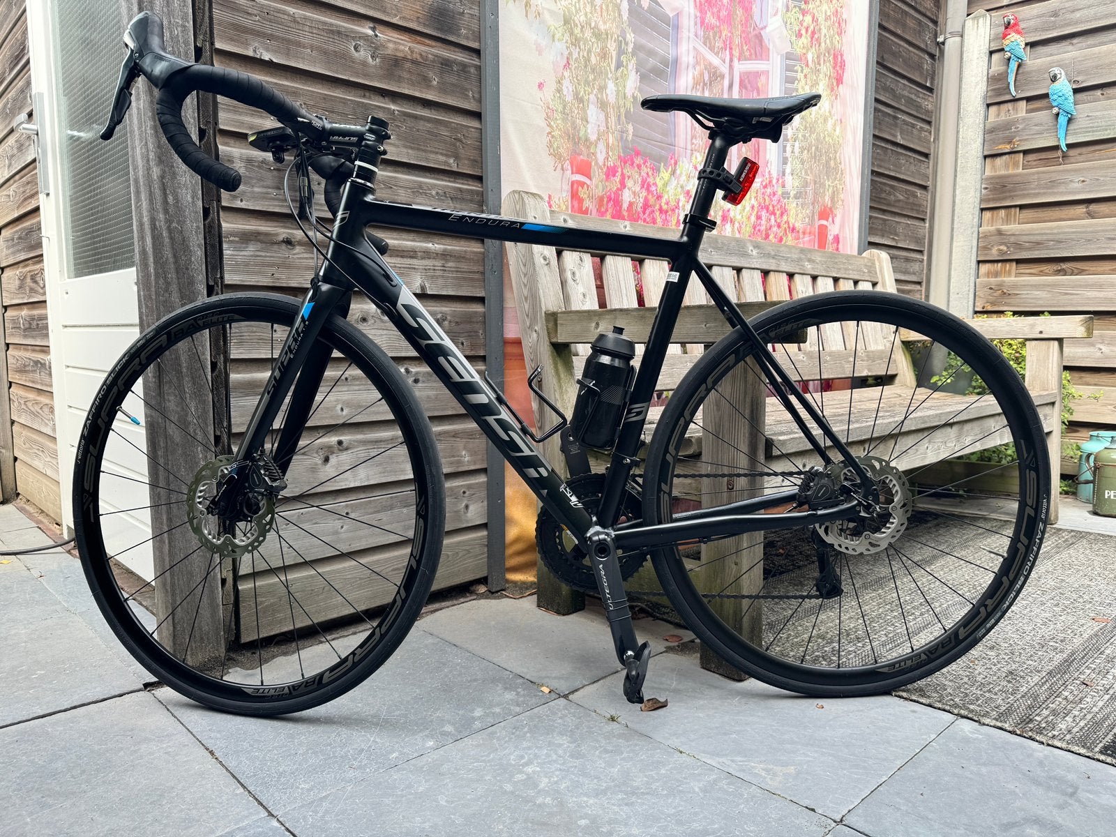 Sensa Trentina endurance racefiets 2018, 54 cm,  zwart., 28 inch, Gebruikt, Meer dan 20 versnellingen, Schijfrem