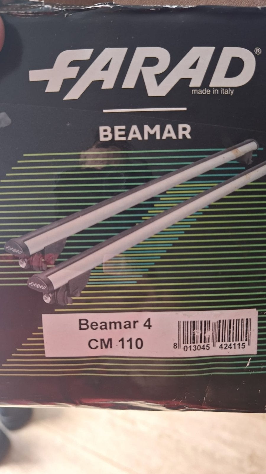 Farad Beamar 4 110cm Dakdragers, Ophalen of Verzenden, Zo goed als nieuw