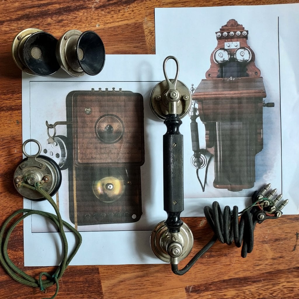 Antieke telefoon 1920, Ophalen of Verzenden
