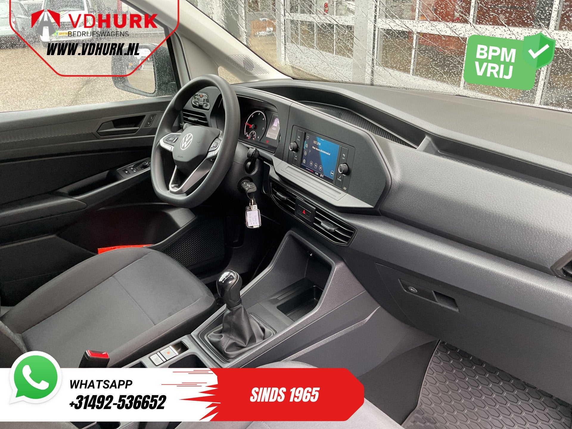 Volkswagen Caddy Cargo 2.0 TDI 100 pk Omvormer/ Sortimo/ Cru, Voorwielaandrijving, Gebruikt, 4 cilinders, Volkswagen