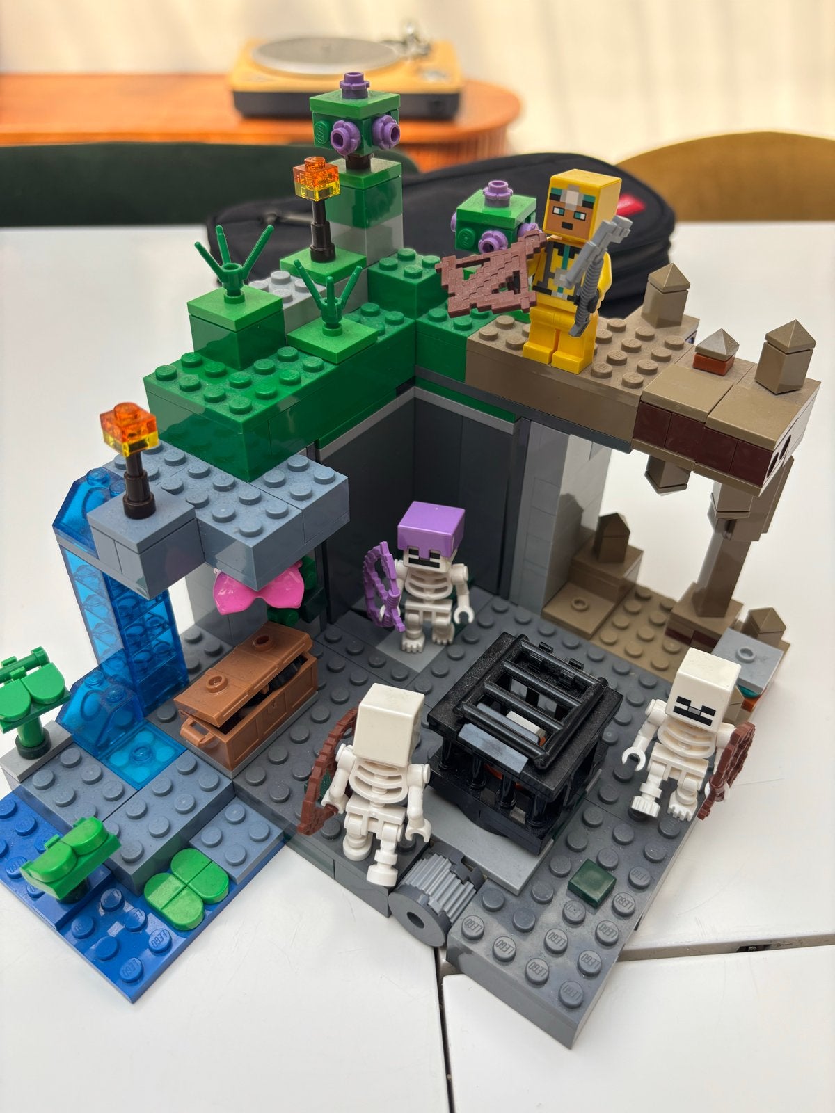LEGO Minecraft De Skeletkerker (21189) - Complete set, Ophalen, Gebruikt, Minecraft, Lego