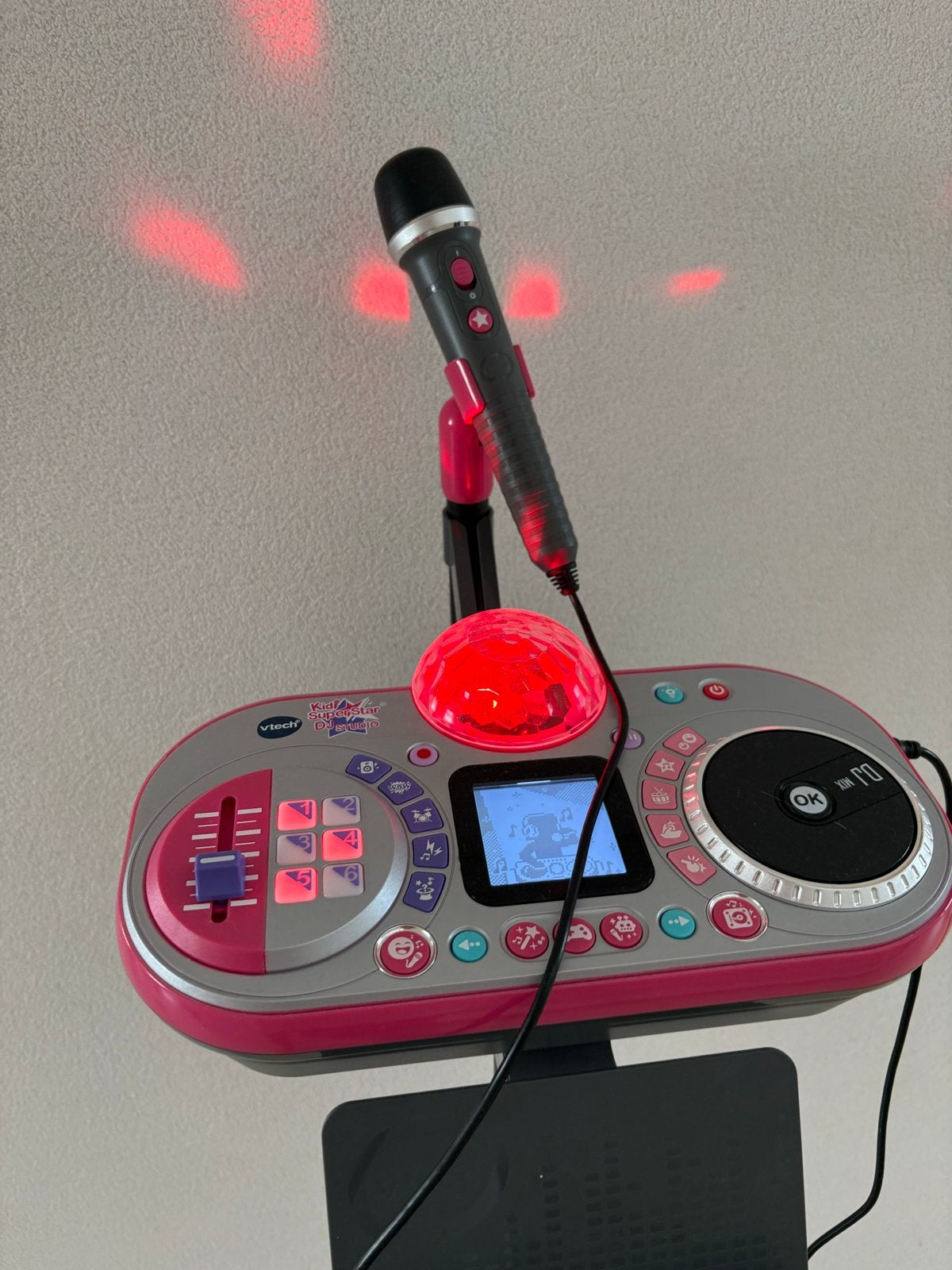 VTech Kidizoom Superstar DJ Studio met microfoon, Ophalen of Verzenden, Zo goed als nieuw, Complete set
