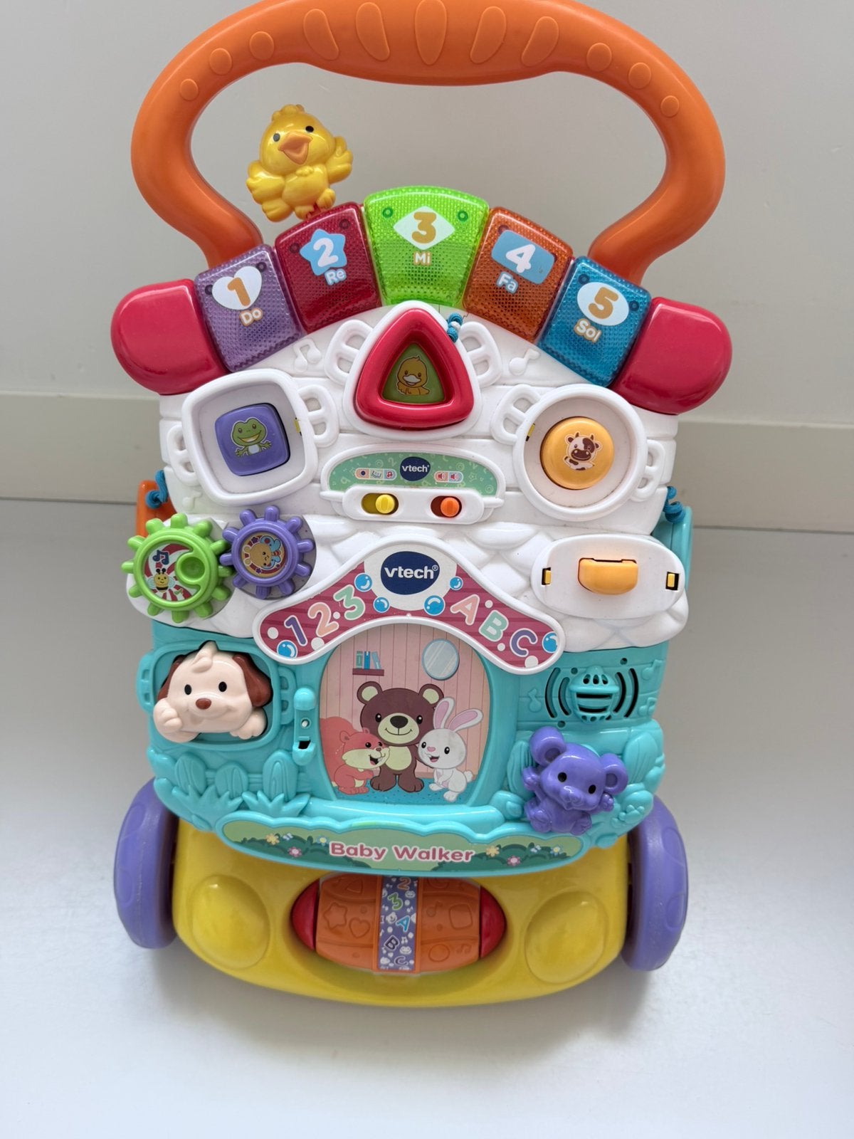 Loopwagen vtech, Ophalen, Zo goed als nieuw, 6 maanden tot 2 jaar