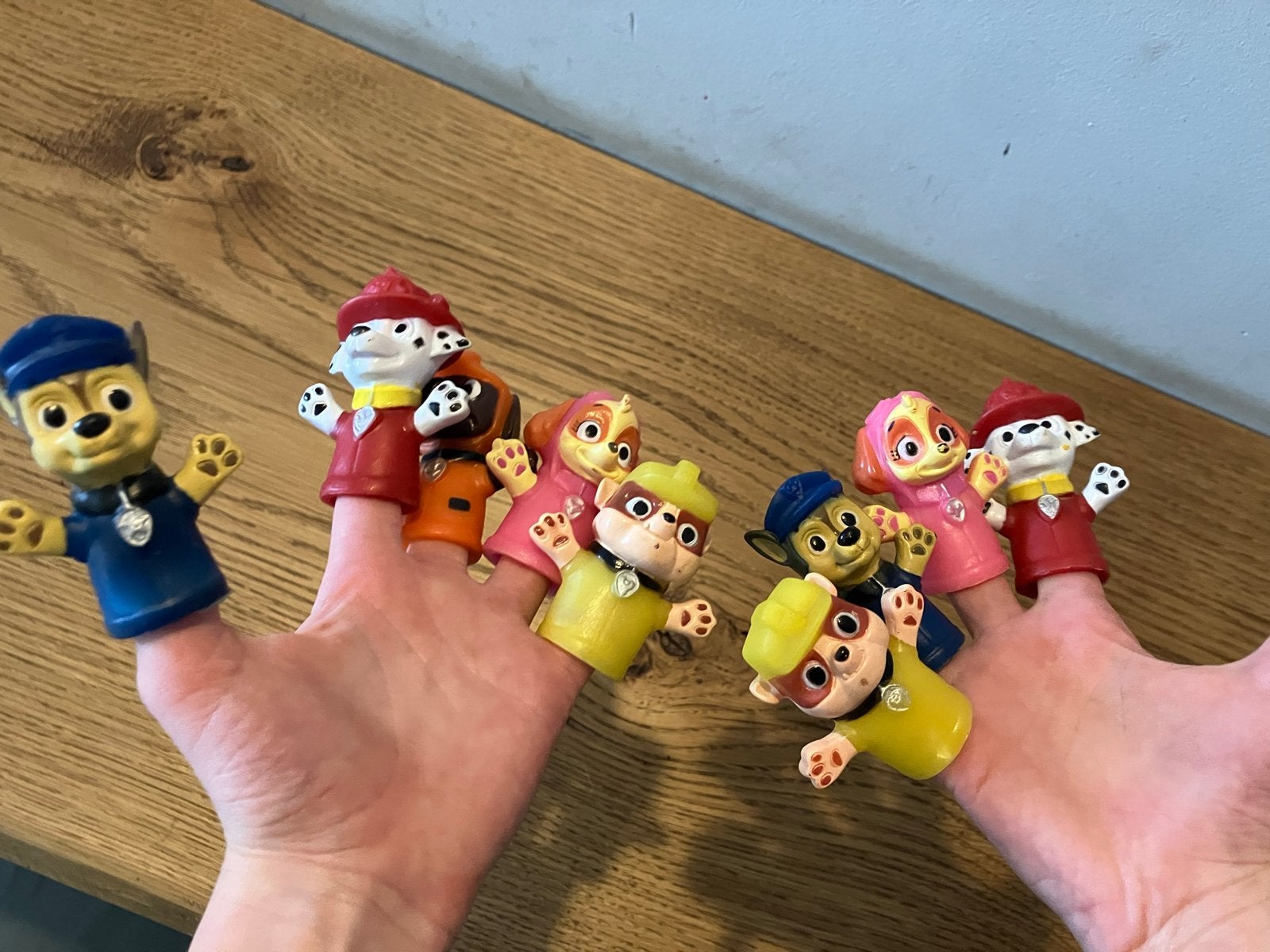 Paw Patrol Vingerpoppetjes Set - Speelplezier voor Kids, Kinderen en Baby's, Speelgoed | Actiefiguren, Ophalen, Gebruikt