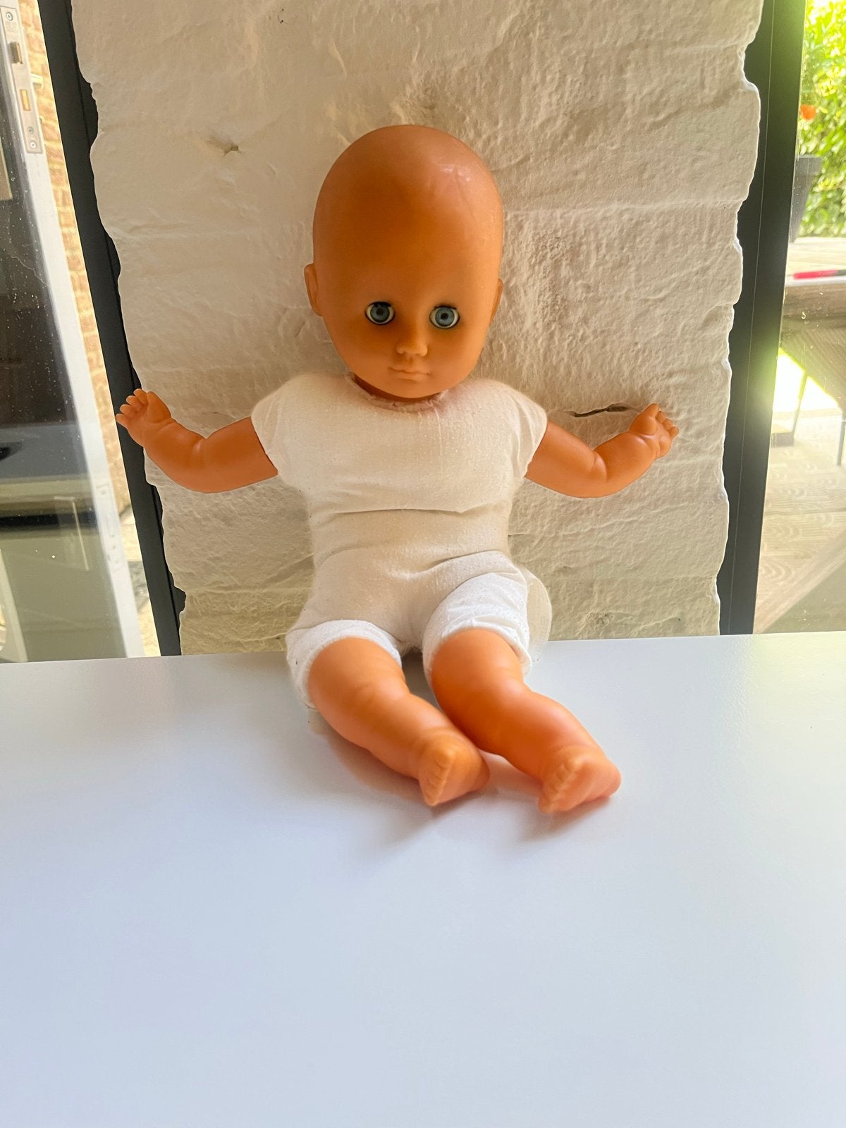 Vintage Simba Babypop -, Ophalen of Verzenden, Gebruikt, Babypop