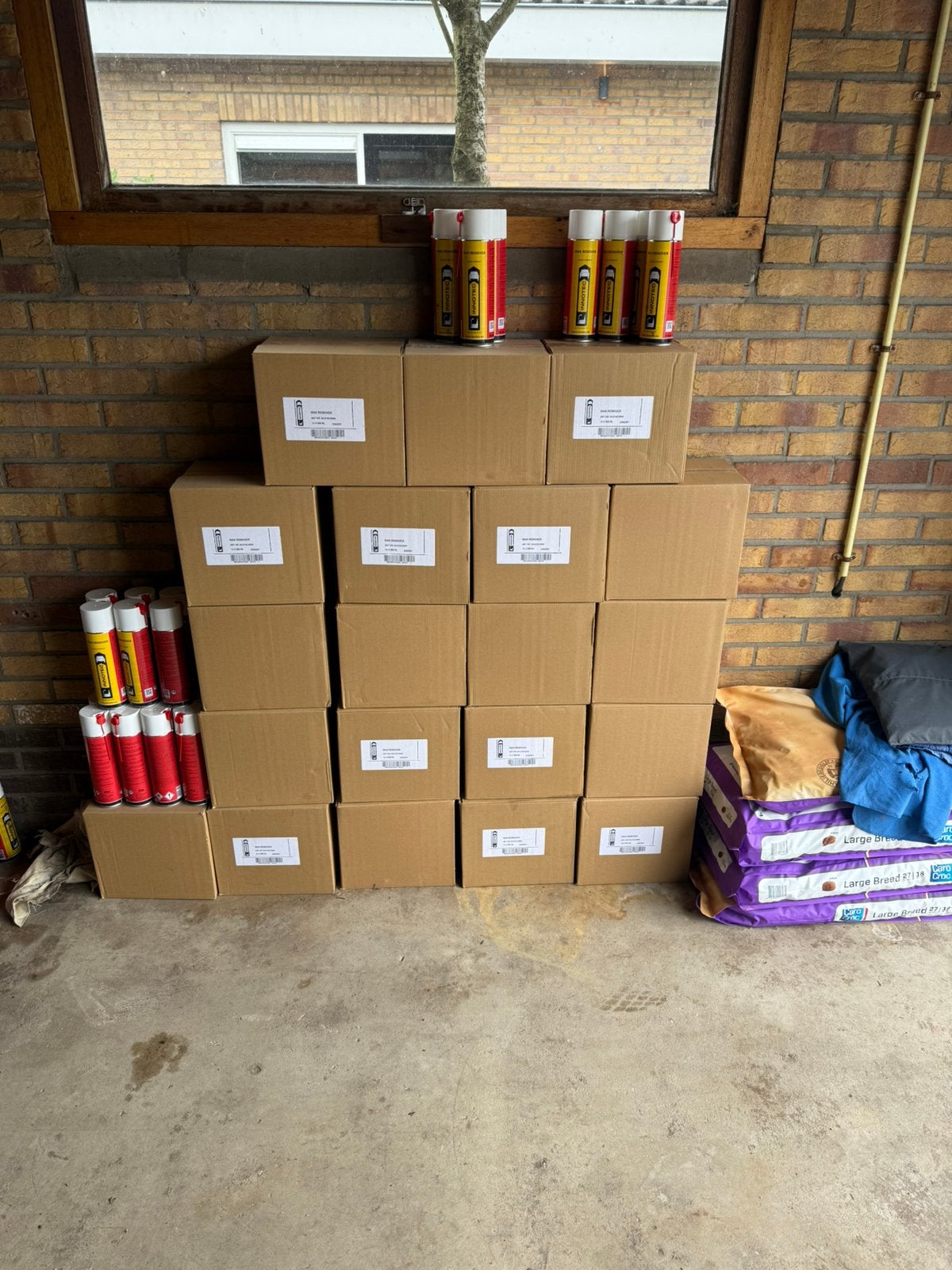 25 dozen Innotec Wax remover/smeermiddel, Ophalen