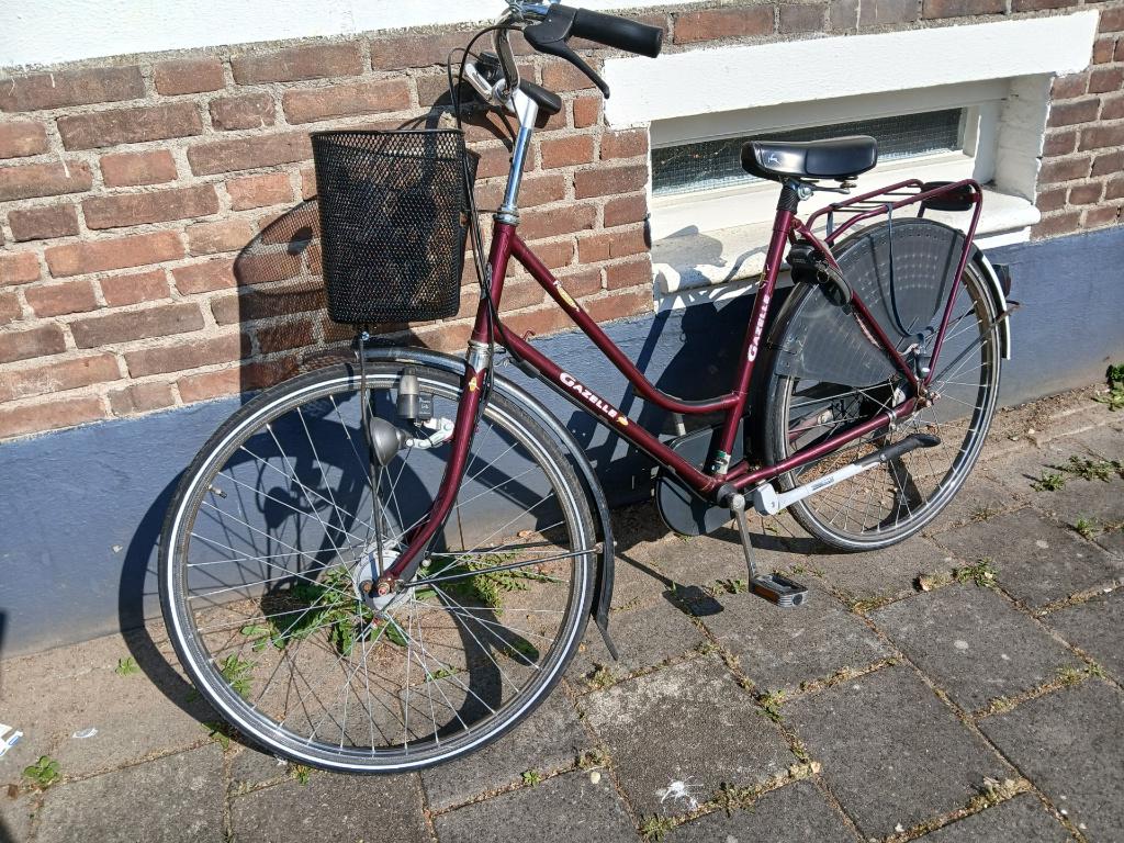 gazelle damesfiets 28 inch, Fietsen en Brommers, Fietsen | Dames | Damesfietsen, Ophalen, Gebruikt, Gazelle