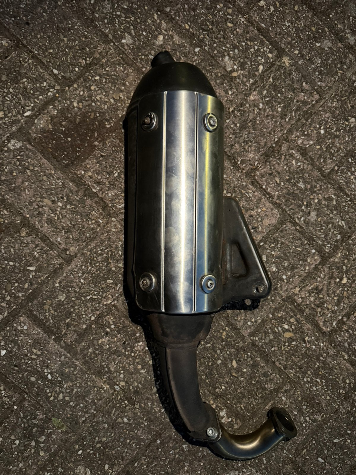 Sm06 & RVS bocht te ruil, Ophalen of Verzenden, Zo goed als nieuw, Uitlaat, Piaggio
