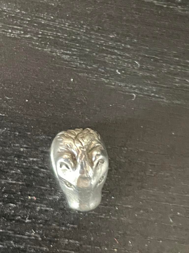 Pandora Bedel paardenhoofd, Sieraden, Tassen en Uiterlijk, Bedels, Ophalen of Verzenden, Zo goed als nieuw, Zilver, Pandora