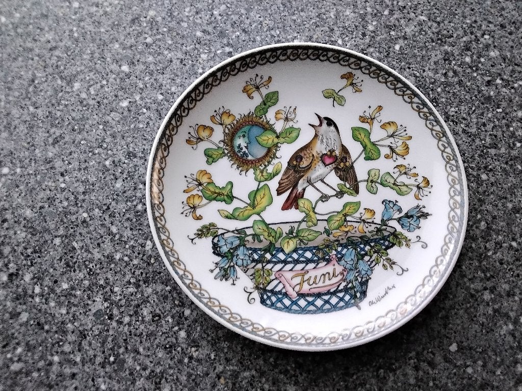 Vogelbord van de maand Juni Hutschenreuther, Ophalen of Verzenden, Nieuw