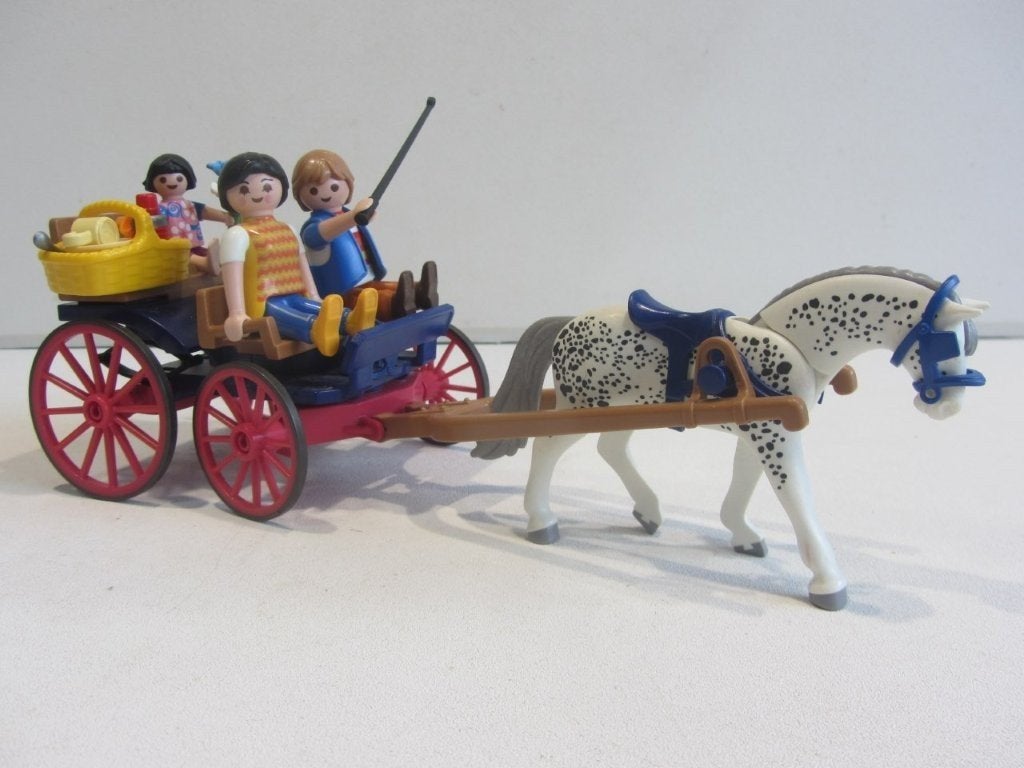 Playmobil Paardenkoets met familie – 5226, Ophalen, Gebruikt, Complete set