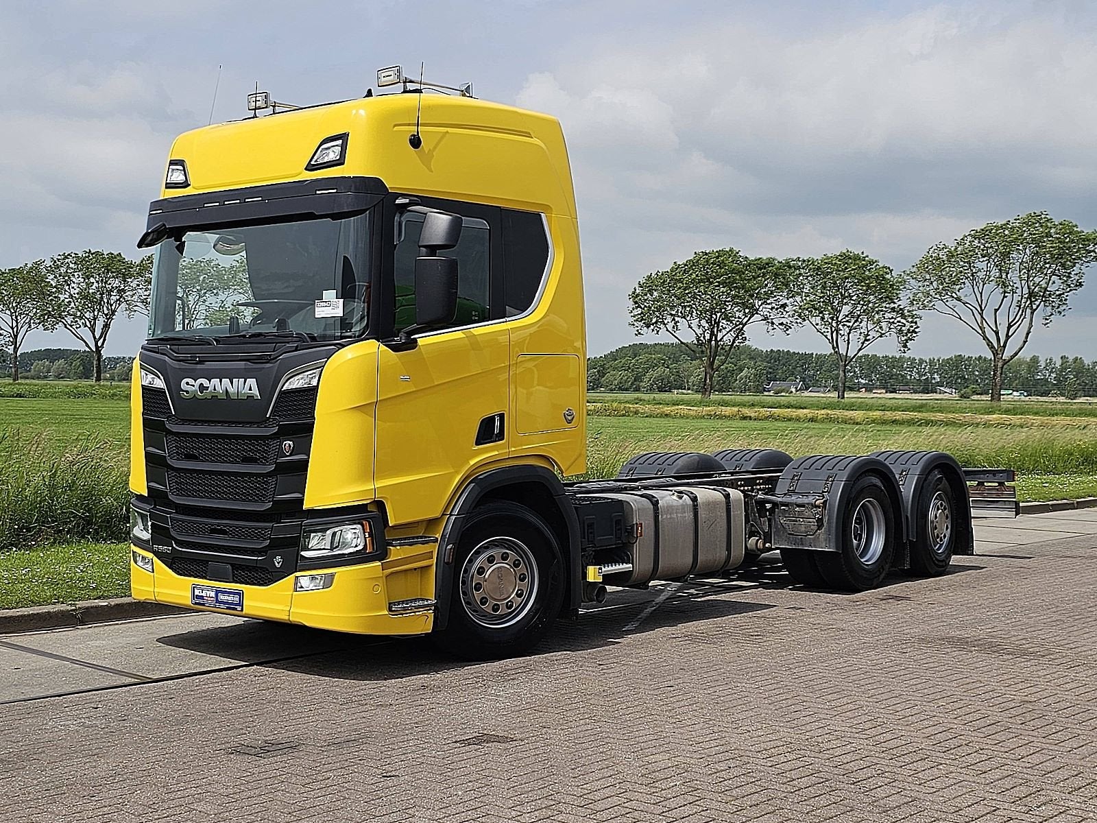 SCANIA R580 6x2*4 wb4750 pto v8, Auto's, Automaat, Euro 6, Scania, Stoelverwarming