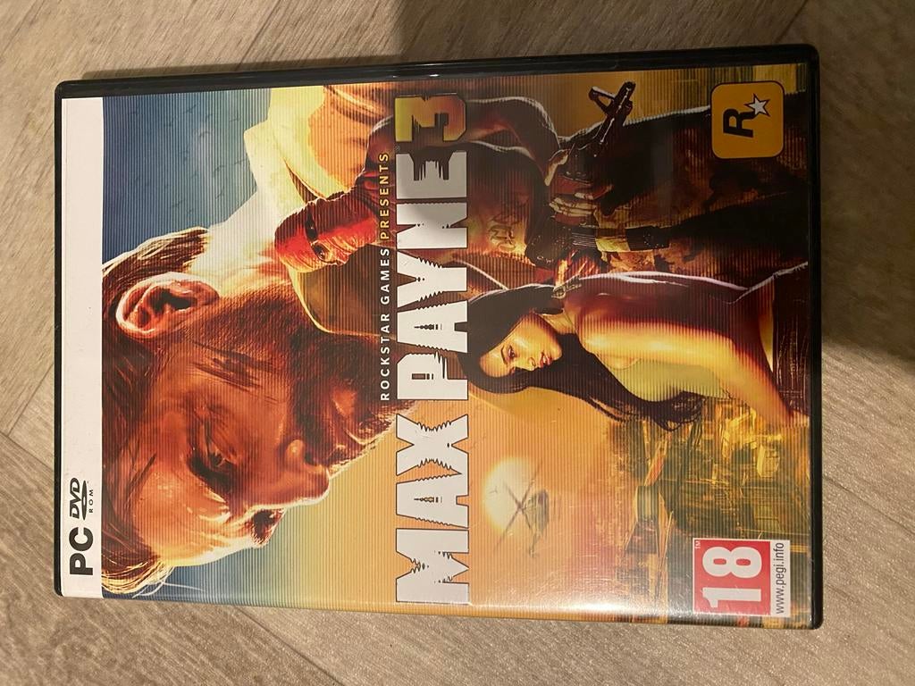 Max Payne 3 PC Game - Actie Shooter met Multiplayer, Online, Vanaf 18 jaar, Shooter, 1 speler