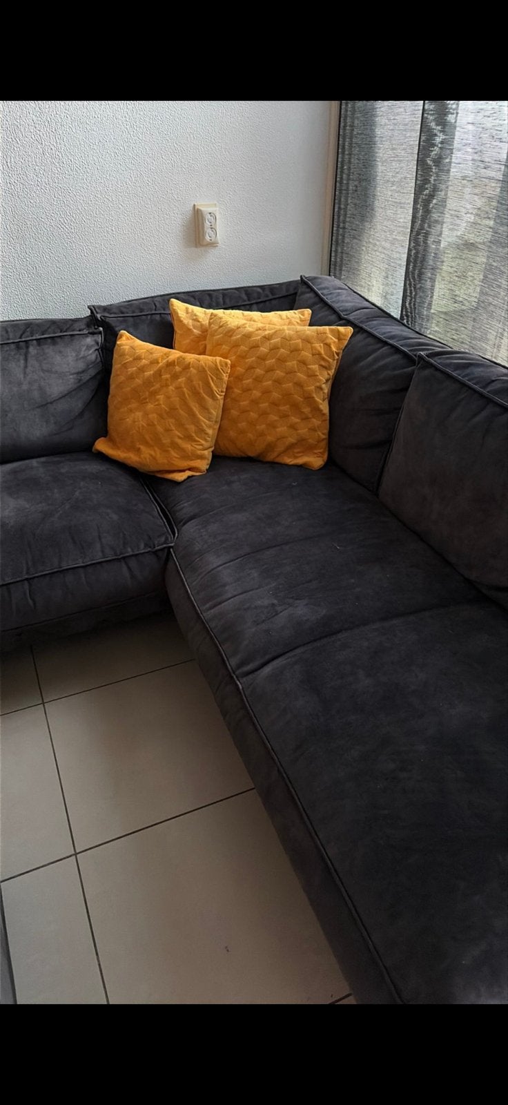 Comfortabele zitmaxx hoekbank 250x200 cm - Hoezen wasbaar, Ophalen, 250 tot 300 cm, Gebruikt, Hoekbank