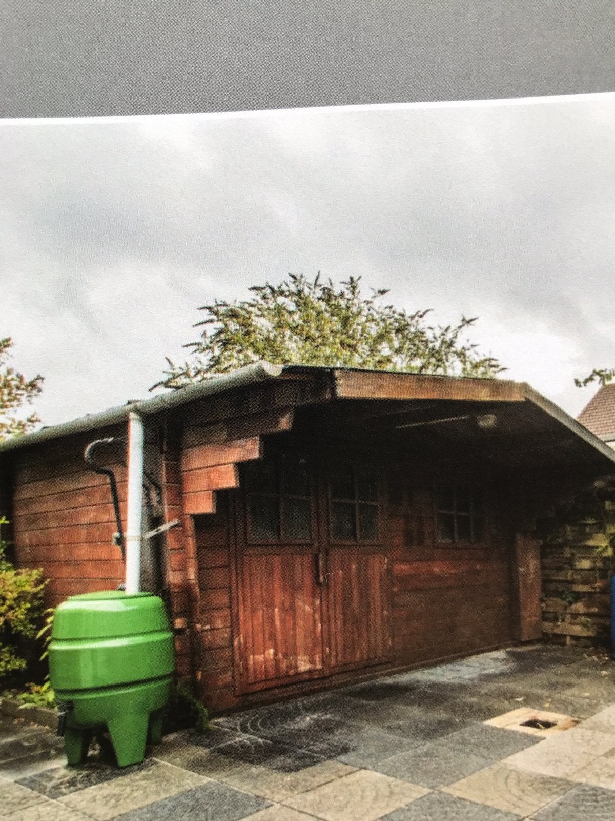 Blokhut / tuinhuis/ Tuinberging 3.00x3.75mtr, Ophalen, Gebruikt, 250 tot 500 cm, Blokhut