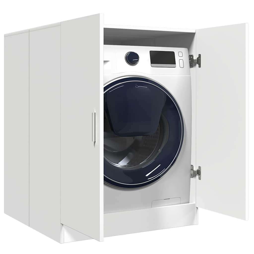 Wasmachinekast wasmachineombouw wit GRATIS BEZORGD!, Verzenden, Wit, Overige typen, Nieuw