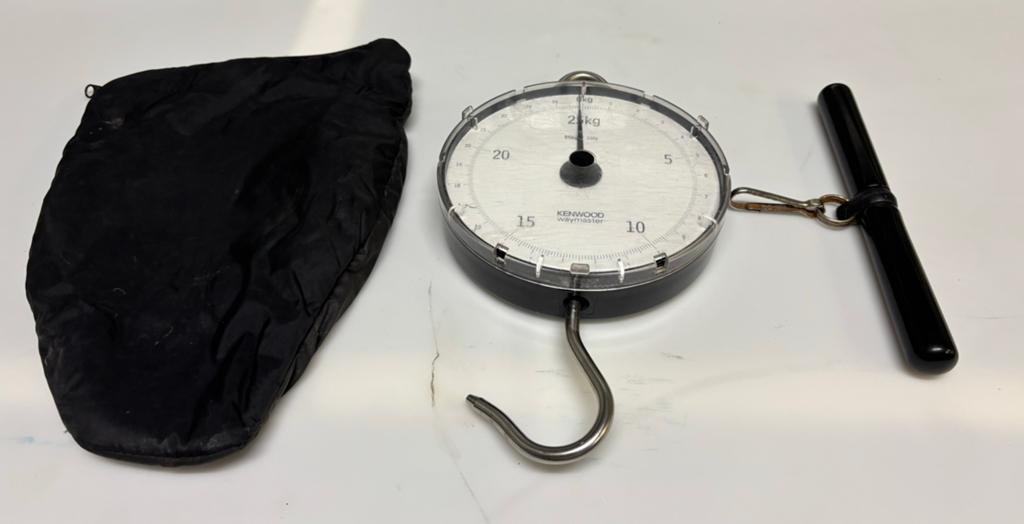 Kenwood Waymaster 25 KG weegschaal + handvat + hoes, Ophalen of Verzenden, Overige typen