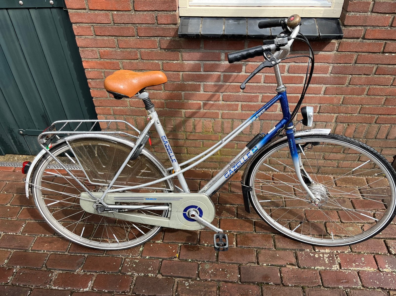 Fiets, Delft, Ophalen, Gebruikt, Versnellingen, Gazelle