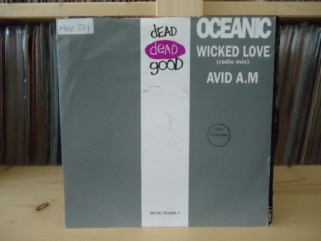 7" Single Oceanic - Wicked Love (Radio Mix) / Avid A.M., Gebruikt, 7 inch, Ophalen of Verzenden, Pop