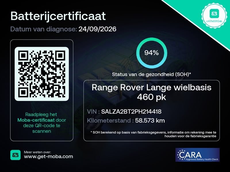 Land Rover Range Rover Evoque 1.5 P300e AWD R-Dynamic HSE |, Auto's, Automaat, Stof, Euro 6, Automatische klimaatregeling