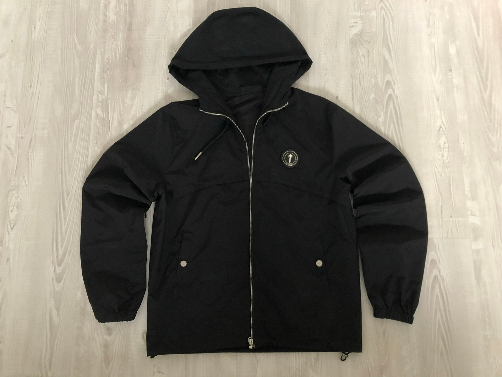 Trapstar Windjack, Kleding | Heren, Ophalen of Verzenden, Zo goed als nieuw, Maat 46 (S) of kleiner, Zwart
