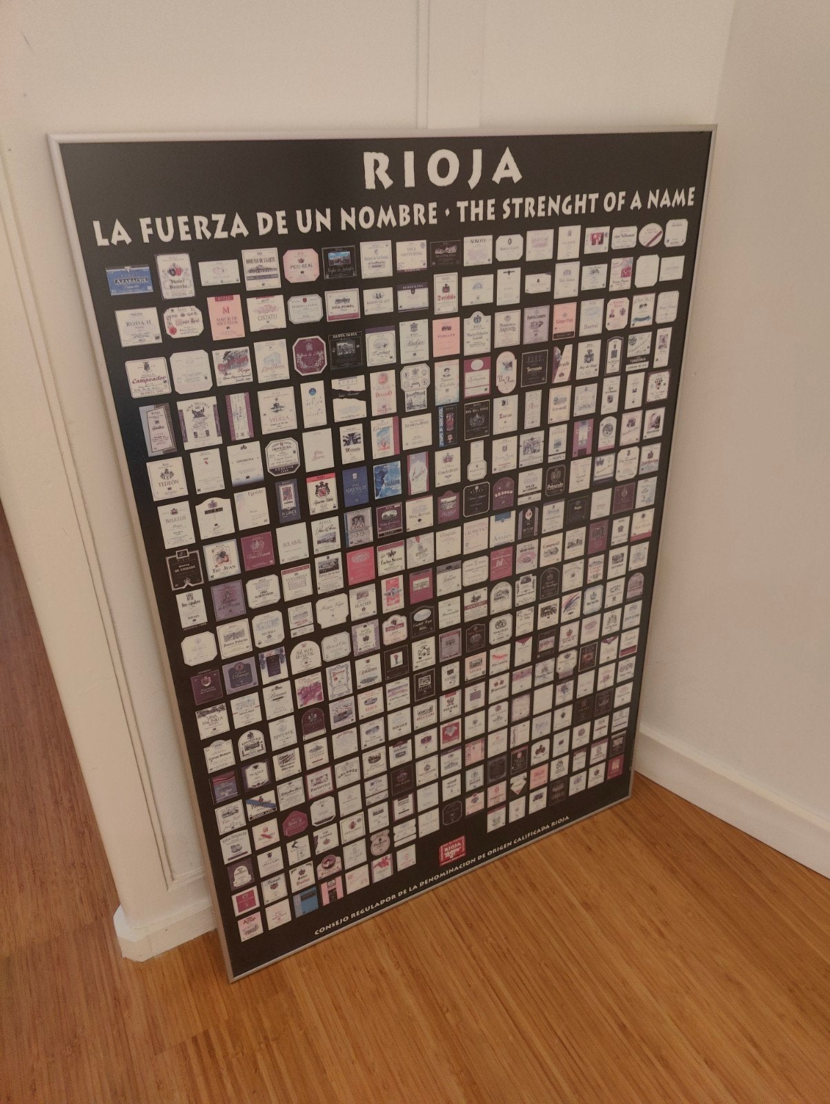 Lijst (aluminium), Ophalen, Collagelijst, 100 cm, Ontspiegeld glas