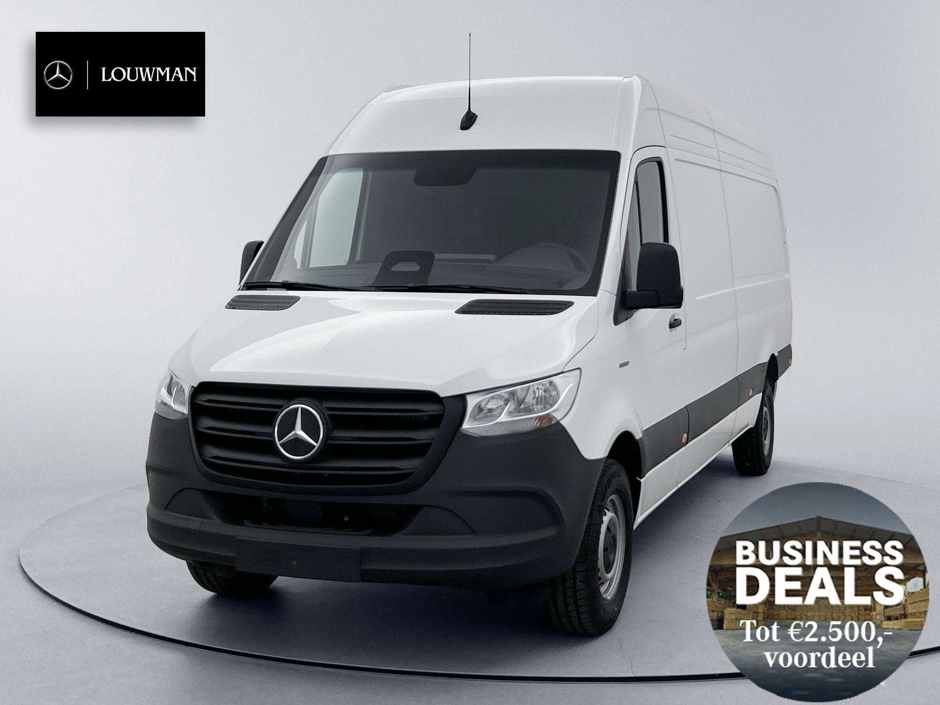 Mercedes-Benz eSprinter 0,99% RENTE - 320 L3H2 RWD 56KWH PRO, Auto's, Bestelauto's, Bedrijf, Te koop, ABS, Achteruitrijcamera