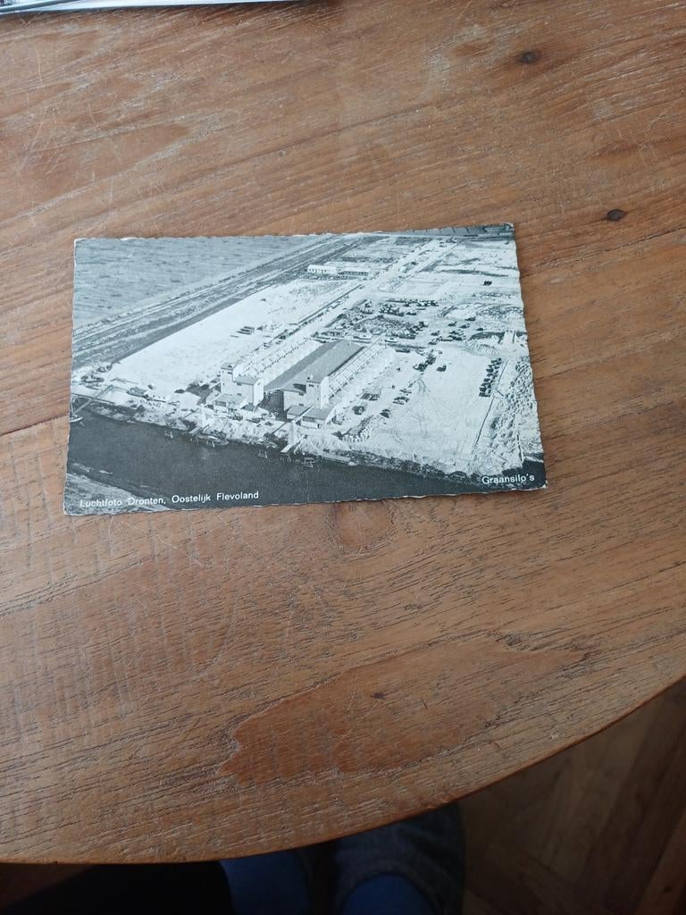 Ansichtkaart Dronten Graansilo s, Ophalen of Verzenden, 1980 tot heden, Flevoland