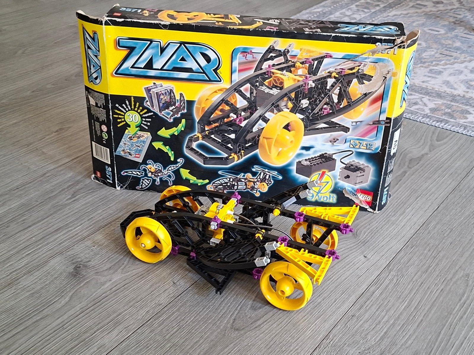 LEGO Znap 3571: Bouw je eigen voertuigen!, Kinderen en Baby's, Ophalen of Verzenden, Gebruikt, Overige merken