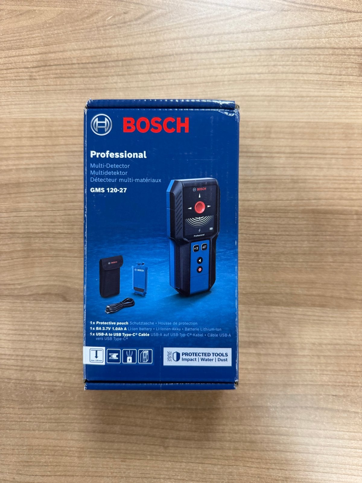 Bosch Professional Multi-Detector GMS 120-27, Ophalen of Verzenden, Nieuw, Multimeter