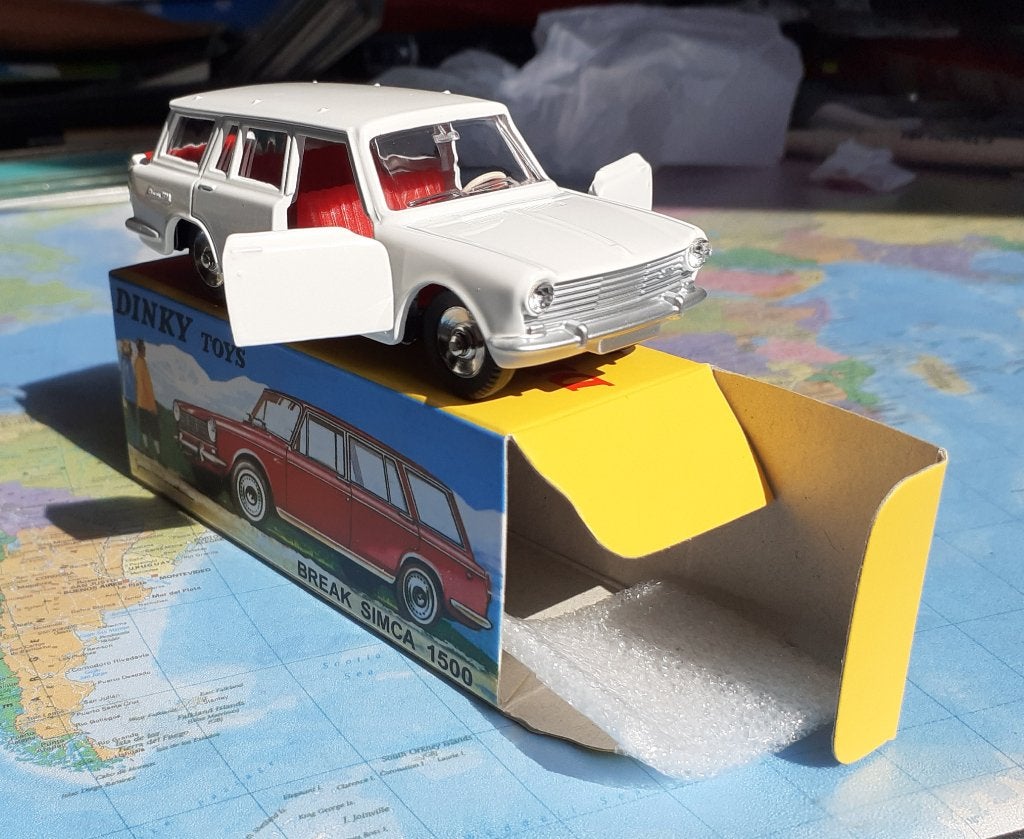 Simca 1500 Break  Dinky Toys Atlas en nieuw, Hobby en Vrije tijd, Modelauto's | 1:43, Verzenden, Nieuw, Auto, Dinky Toys